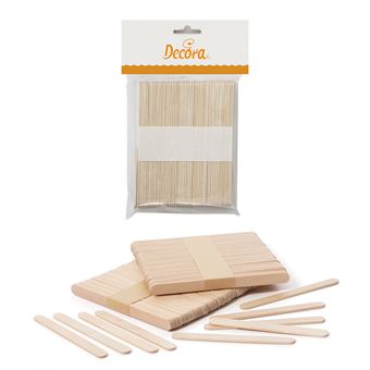 Picture of BIRCH WOOD ICE CREAM STICKS 10 X H 93 M X 100PCS OVEN SAFE